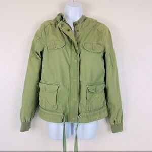Roxy Hooded Cargo/Utility Jacket Size M